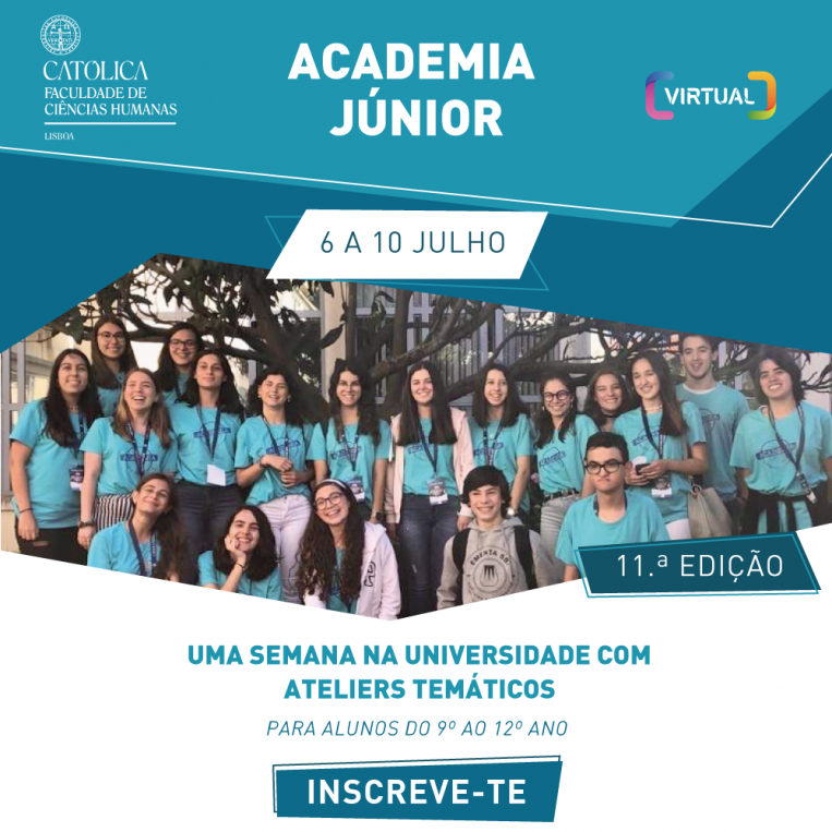 academia junior virtual - flyer