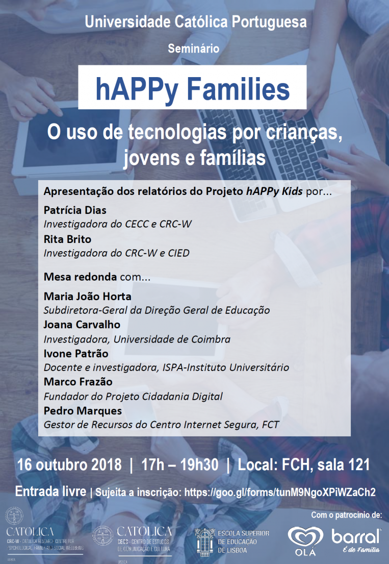 conferência hAPPy families
