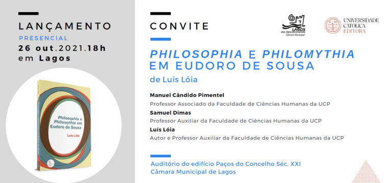 livro "Philosophia e Philomythia em Eudoro de Sousa" Luís Lóia