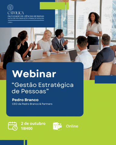 Webinar "Gestão Estratégica de Pessoas"