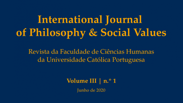 International Journal of Philosophy and Social Values  - v. 3 n. 1 (2020): Globalização e cosmopolitismo